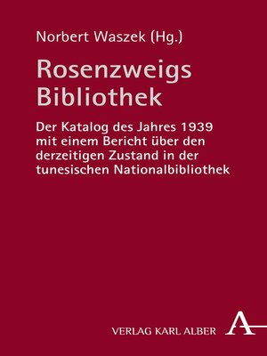 cover image of Rosenzweigs Bibliothek